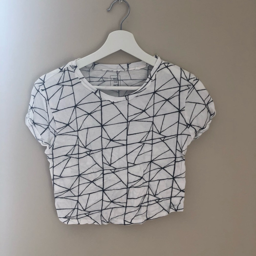 PacSun Geometric Crop Top